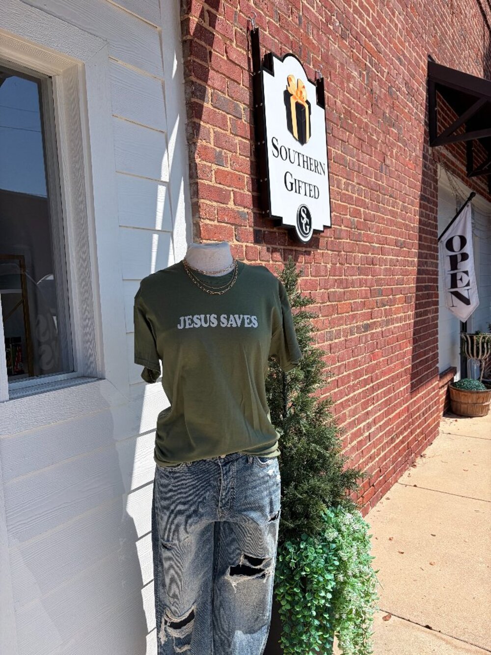 Jesus Saves Tee